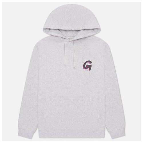 Мужская толстовка Gramicci Big-G Logo Hoodie серый , Размер M