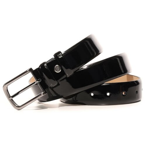 фото Ремень vitacci lg0003-135 мужской черный натуральная кожа