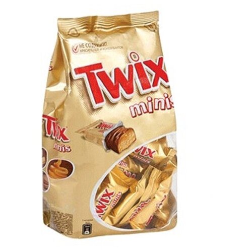 фото Шоколадные батончики twix "minis", 184 г, 2263 mars