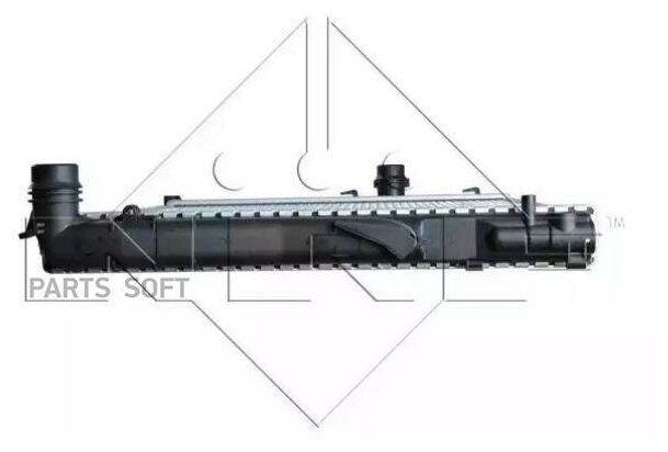 Радиатор системы охлаждения NRF / арт. 51580 - (1 шт)