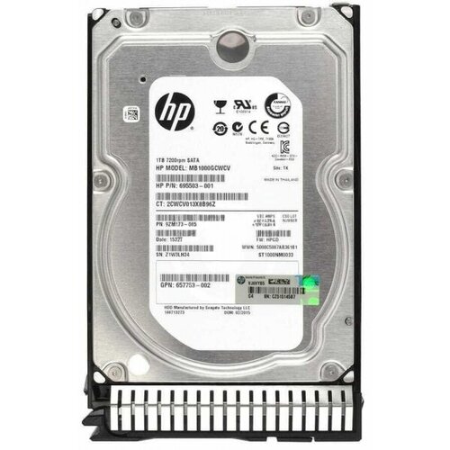 Жесткий диск HP 9ZM173-065 1Tb 7200 SATAIII 3.5 HDD жесткий диск hp 9zm173 065 1tb 7200 sataiii 3 5 hdd