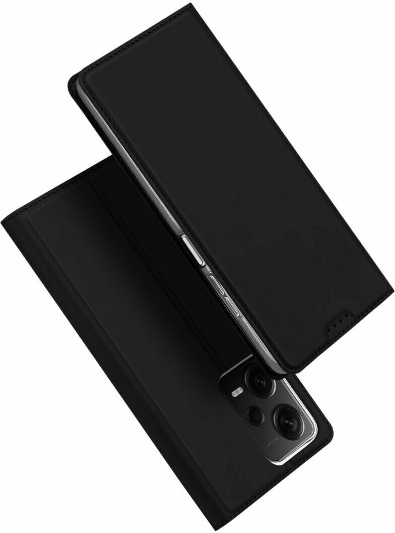 Чехол книжка Dux Ducis для Xiaomi Redmi Note 12 Pro 5G / Poco X5 Pro 5G черный