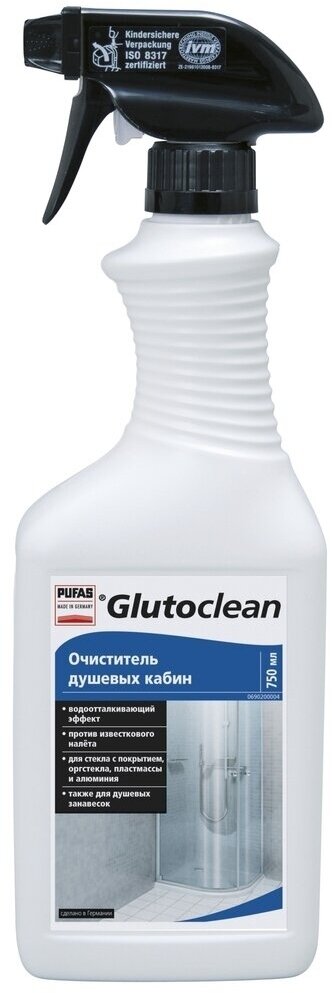 Glutoclean спрей для душевых кабин, 0.75 л