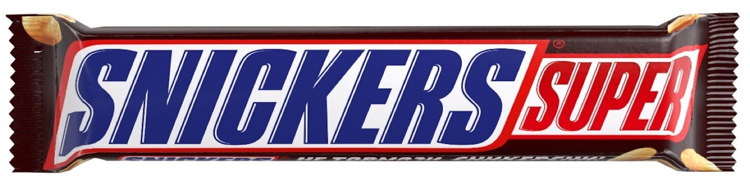 Батончик Snickers Super, коробка, 95 г, 32 шт. - фотография № 4