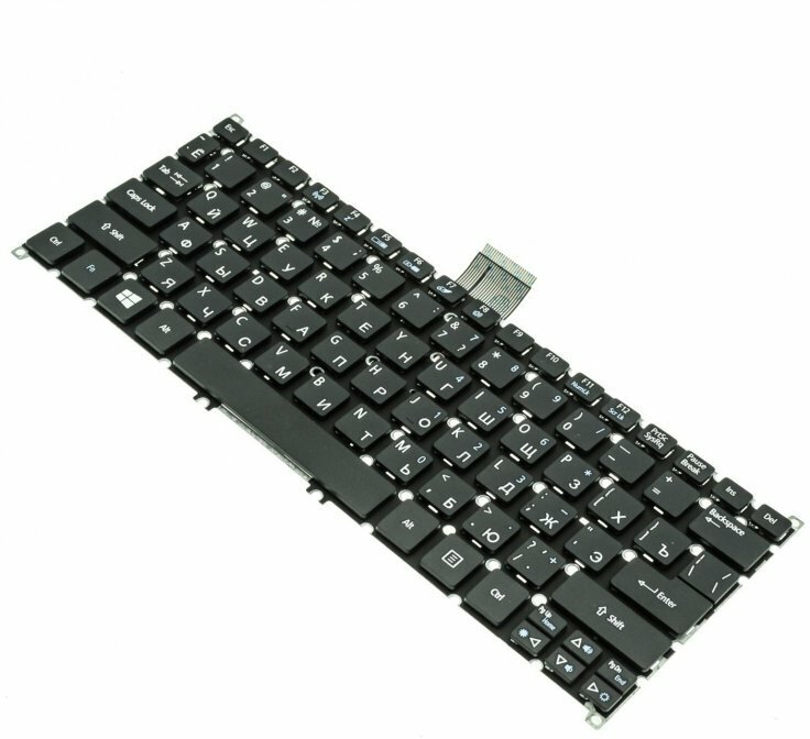 Клавиатура для ноутбука Acer Aspire S3 / Aspire S5 / Aspire S3-391 и др черный
