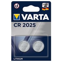 Батарейка VARTA CR2025, в упаковке: 2 шт.