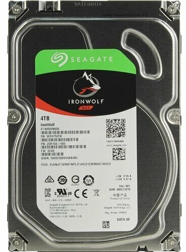 Жесткий диск Seagate IronWolf ST4000VN008