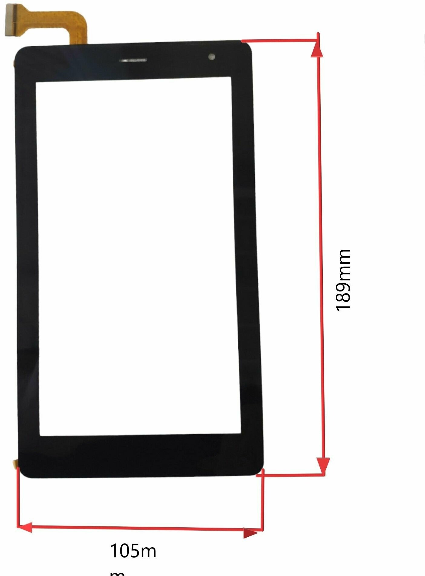 Тачскрин (сенсорное стекло) для планшета Prestigio Grace 4327 3G