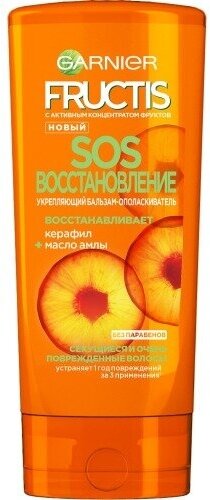 Бальзам для волос Garnier Fructis SOS, Восстановление, 400 мл (C5972602/C5972601/C5972600)