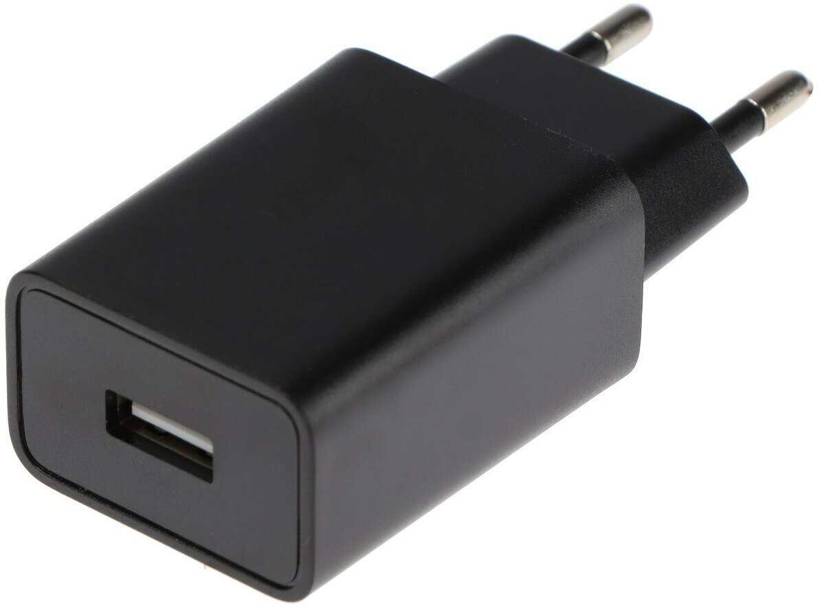 Адаптер питания Cablexpert 100/220V - 5V USB 1 порт, 1A, черный - фото №2