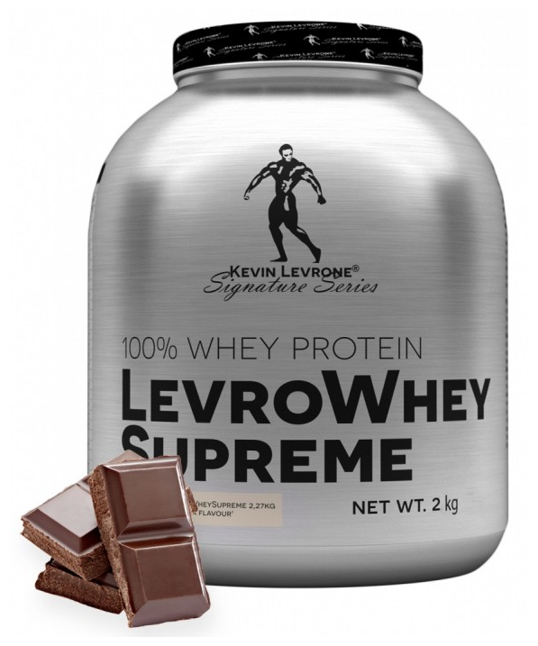 Сывороточный протеин шоколадного вкуса Kevin Levrone Levro Whey Supreme, 2000 грамм