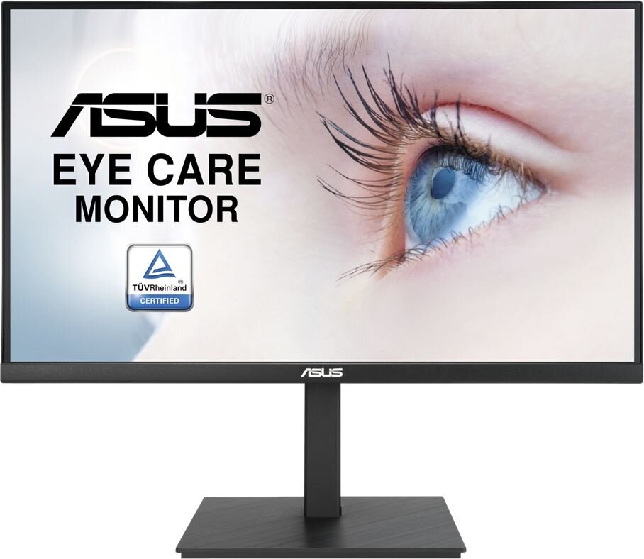 ASUS LCD 27" VA27AQSB черный {IPS 2560x1440 75Hz 1ms 16:9 матовая 1000:1 350cd 178/178 HDMI DisplayPort M/M USB HAS Pivo