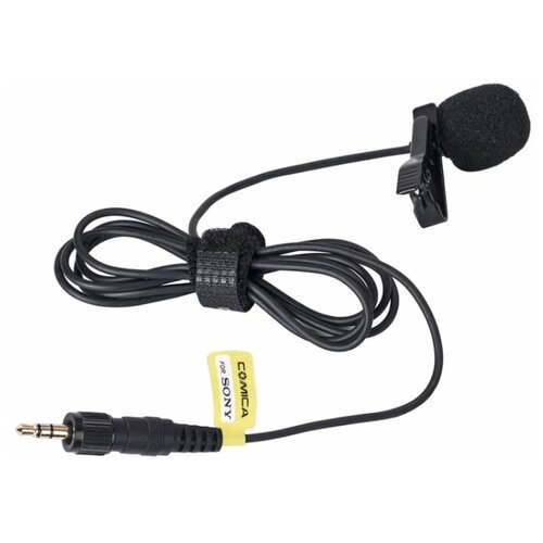 Микрофон проводной Comica CVM-M-O2 разъем mini jack 35 mm черный 2 324000₽