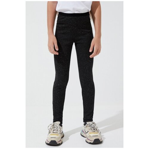 фото Леггинсы zarina 9422518718d размер 140, черный 2