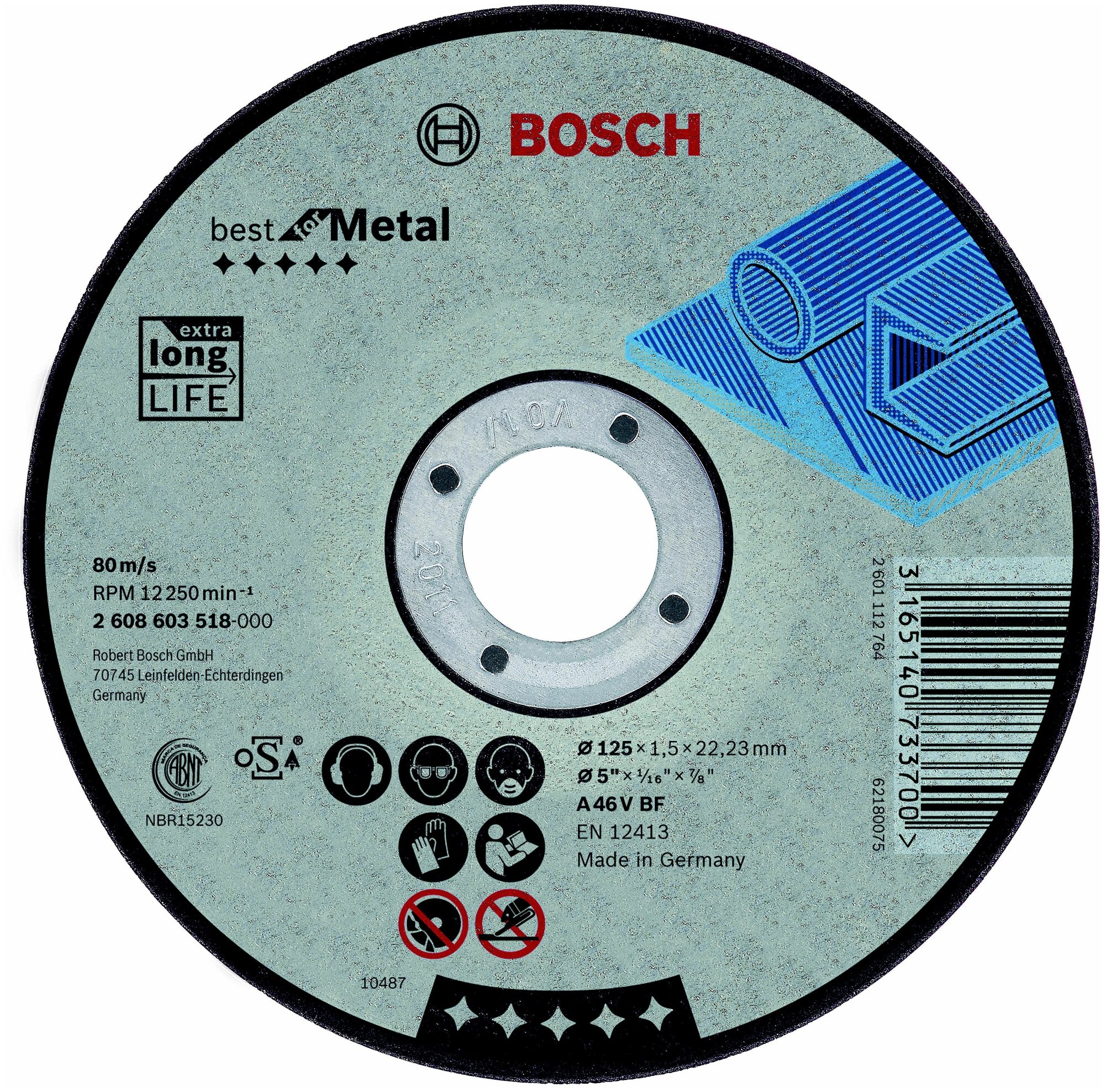 Отрезной диск Bosch 2.608.603.518