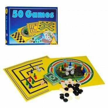 Настольная игра 50 игр в одной коробке