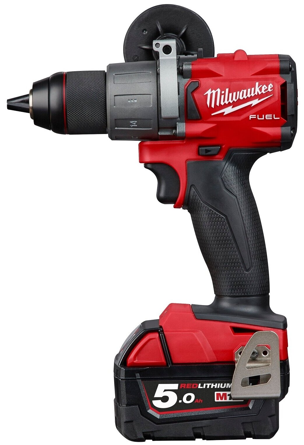 Аккумуляторная дрель-шуруповерт Milwaukee M18 FDD2-502X - фотография № 1