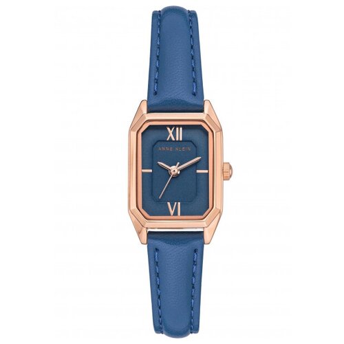 Наручные часы ANNE KLEIN Leather 3968RGBL, золотой, розовый часы женские anne klein 1832cmrg