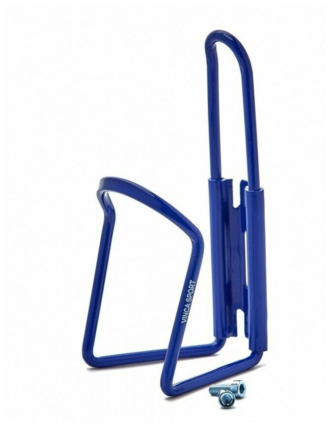 Vinca Sport флягодержатель Vinca Sport алюминий, в комплекте с болтами, синий