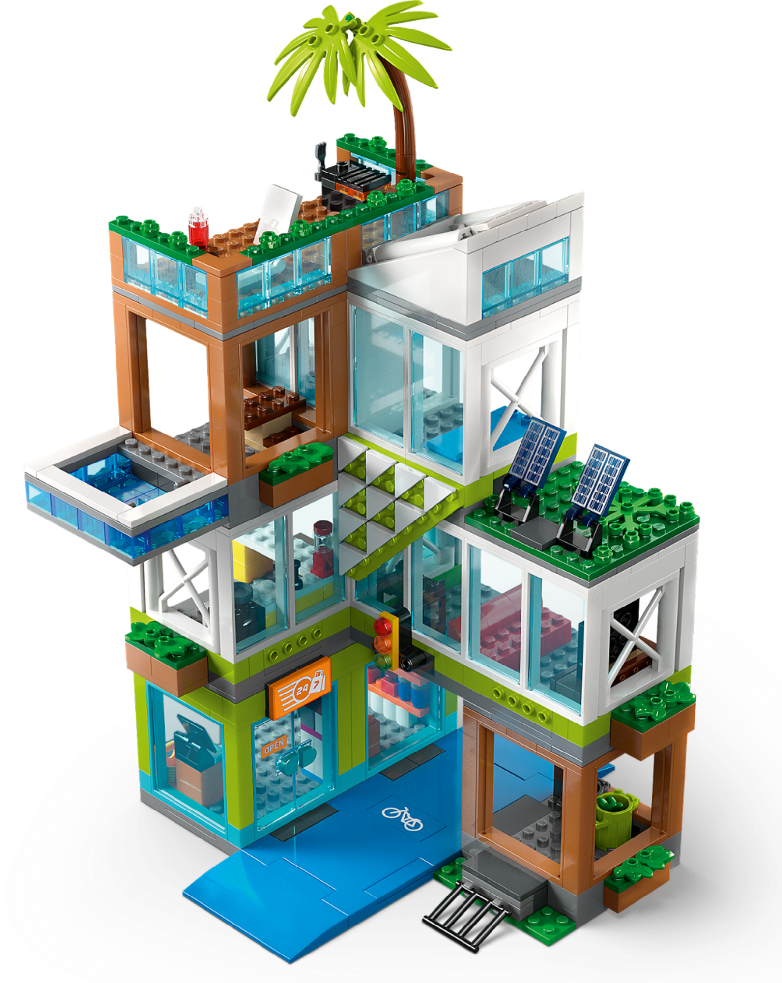 LEGO City Многоквартирный дом 60365 - фото №4