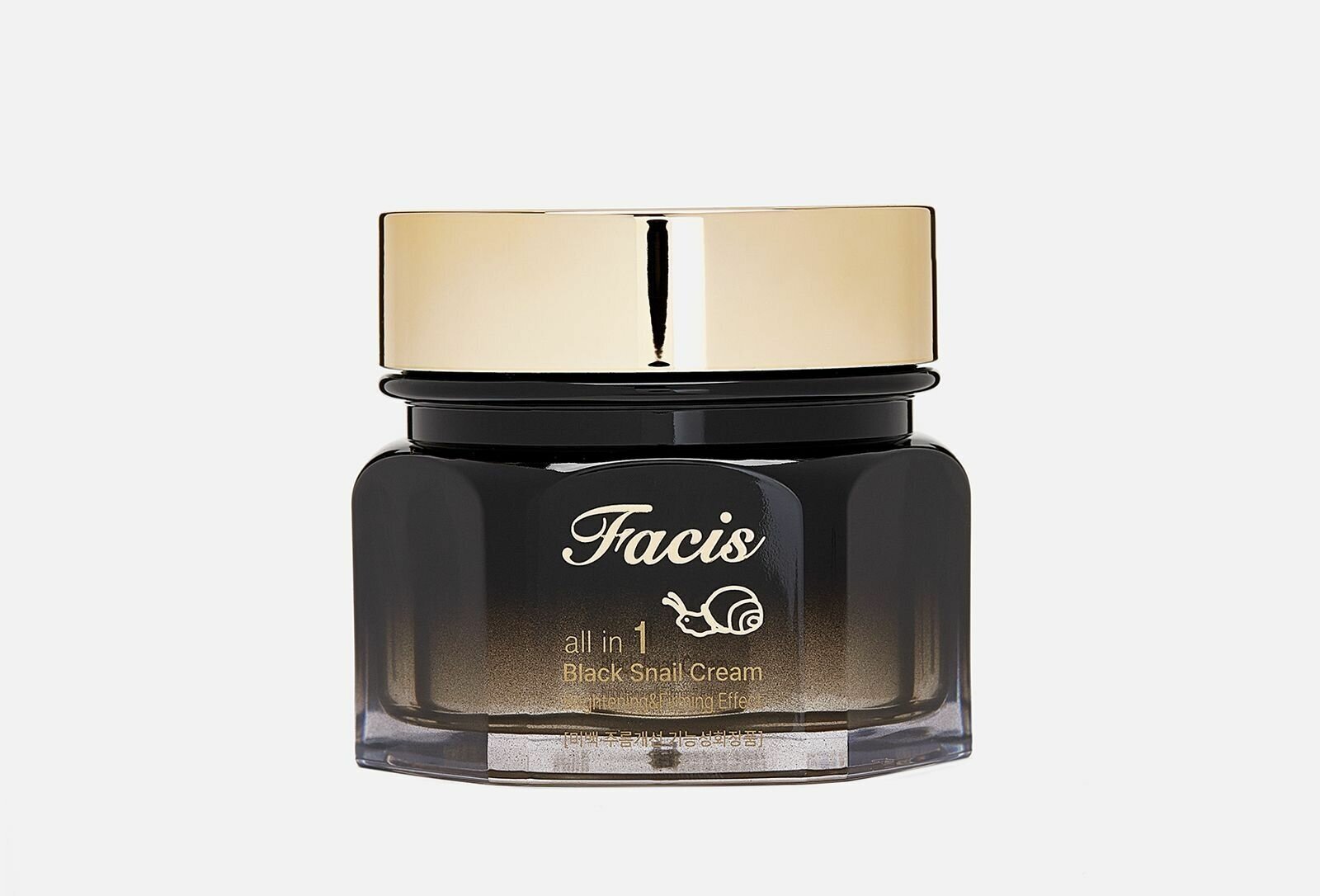 Мультифункциональный крем для лица с муцином улитки Facis "ALL-IN-ONE Black Snail Cream"