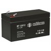 Аккумулятор Battbee BT-12012 (12В, 1.2Ач / 12V, 1.2Ah / вывод F1) - изображение