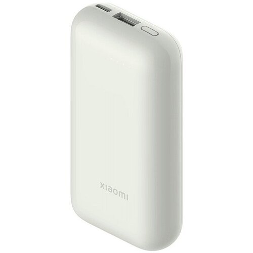 Xiaomi 33W Power Bank 10000mAh Pocket Edition Pro, цвет слоновая кость [BHR5909GL] внешний аккумулятор xiaomi mi pocket edition pro ivory 10000 mah 33w usb a c bhr5909gl