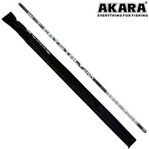 akara ручка для подсачека akara long hand 200 см Удилище телескоп угольное д/с Akara Crystal Pole б/к