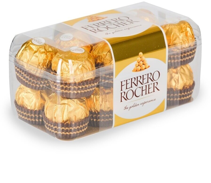 Конфеты Ferrero Rocher хрустящие из молочного шоколада 200г - фото №14