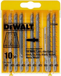 Набор пилок для электролобзика DeWALT DT 2290 10 шт.