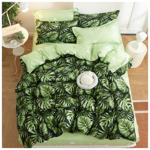 черный, зеленый, белый