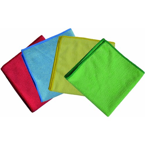 Cалфетки из микрофибры профессиональные, TASKI, MyMicro Cloth, 36х36 см, набор 4 шт.