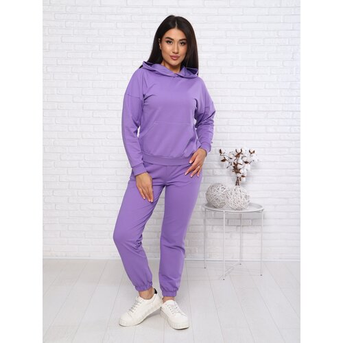 Комплект одежды Промдизайн, размер 52, фиолетовый комплект одежды промдизайн размер 52 черный