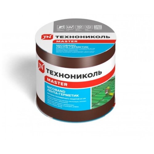 Лента гидроизоляционная Nicoband коричневая 3 м х 10 см