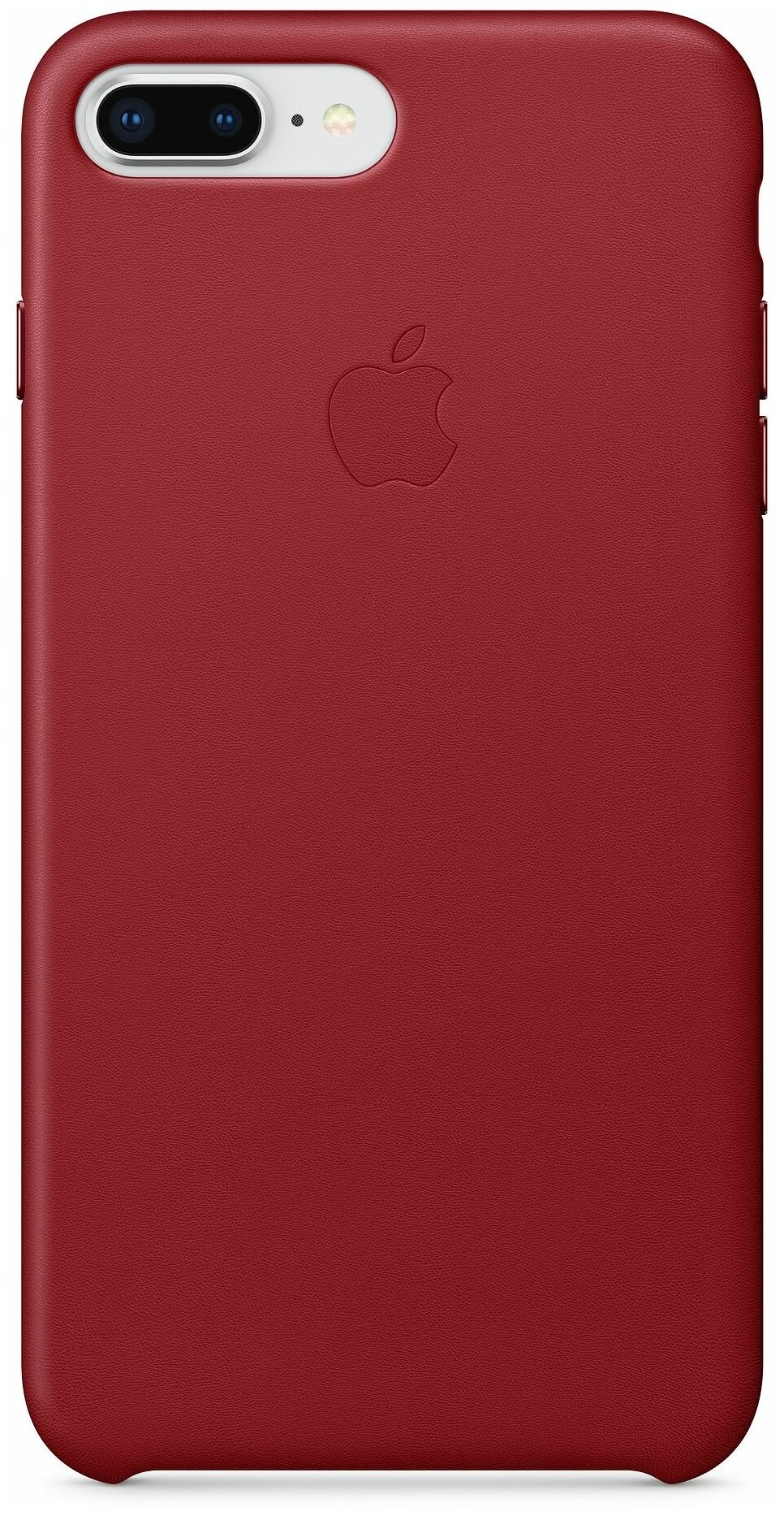 Чехол Apple кожаный для iPhone 8 Plus / 7 Plus, (PRODUCT)RED