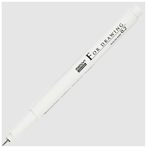 Линер, ручка для черчения и рисования 0,2мм чер. MAR4600/0.2