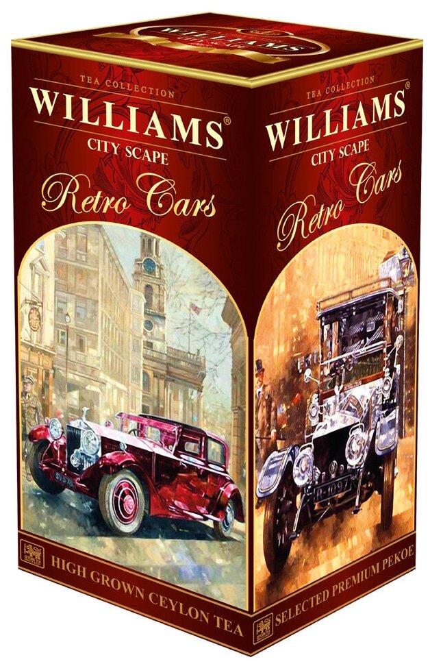 Чай черный WILLIAMS «CITY SCAPE» 250 г - фотография № 1