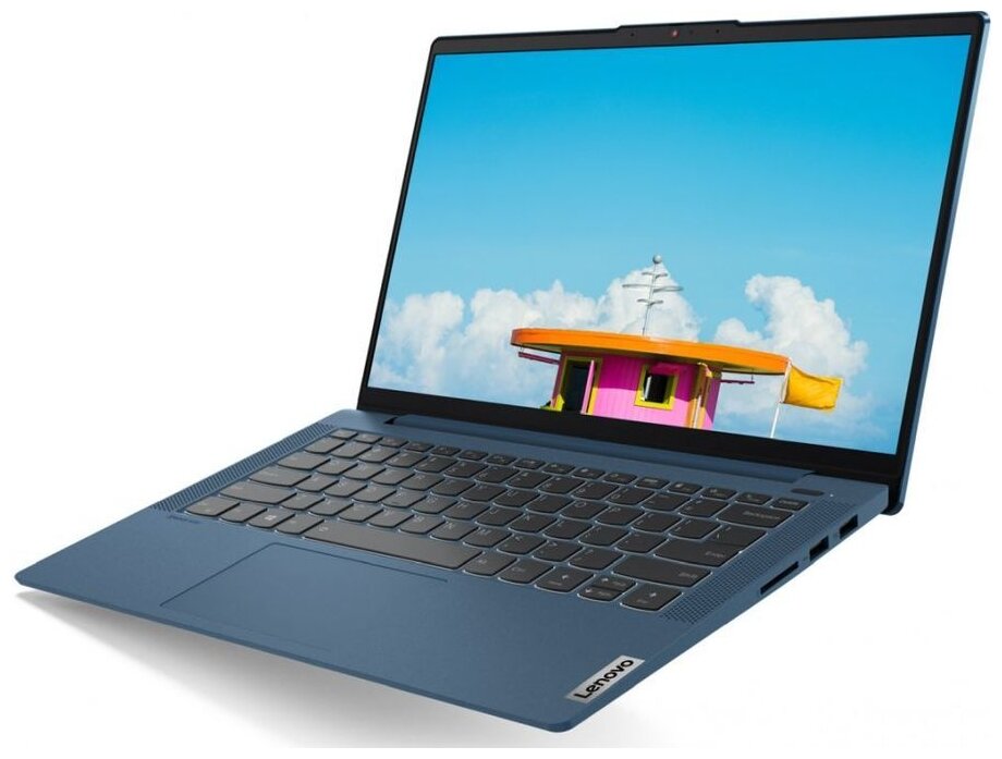 Ноутбук Lenovo IdeaPad 5 14ITL05 Core i7 1165G716GbSSD512GbIntel Iris Xe graphics14IPSFHD 1920x1080Windows 10blueWiFiBTCam