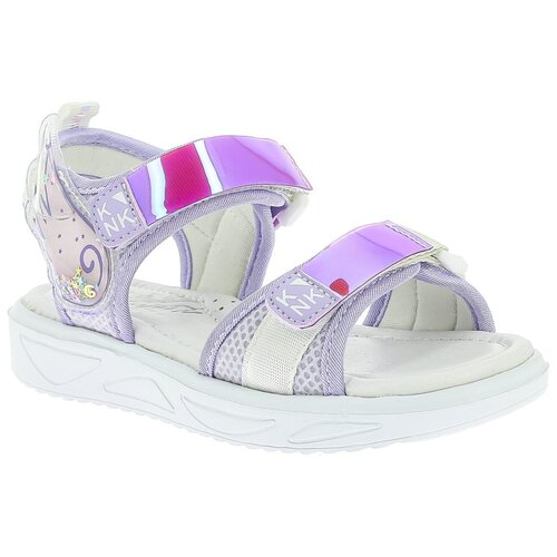 фото Босоножки kenka, ж цвет сиреневый, размер 28