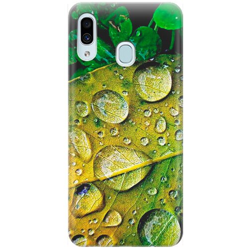 фото Re:pa накладка transparent для samsung galaxy a40 с принтом "после дождя"