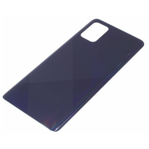 Задняя крышка для Samsung A715 Galaxy A71, черный, AA чехол книжка fashion case для samsung galaxy a71 a715 черный