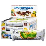 IRONMAN протеиновый батончик Protein Bar 30%, 50 г, 12 шт. - изображение