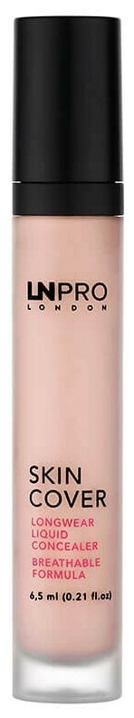 Консилер для лица LN Professional - Skin Cover Longwear Liquid Concealer - 102 айвори, 6.5 мл