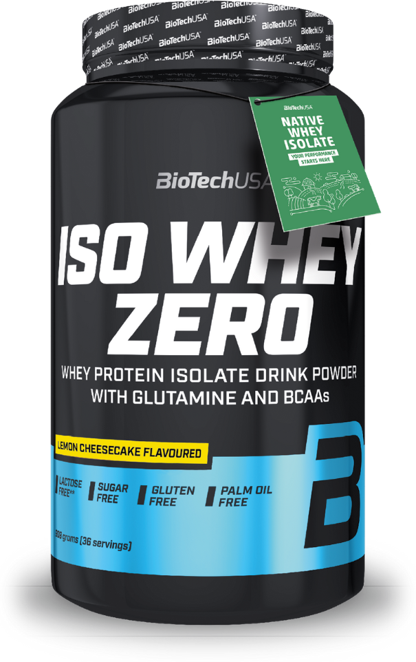 BioTechUSA Iso Whey Zero 908 гр, лимонный чизкейк