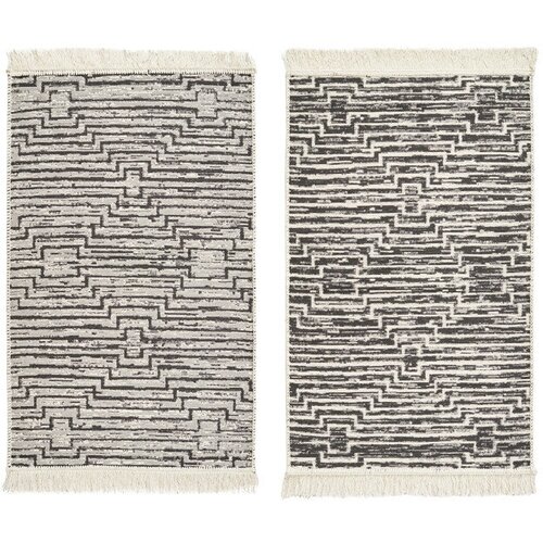 Коврик SKANDY 600х1000мм двухсторонний хлопок/ полиэстер