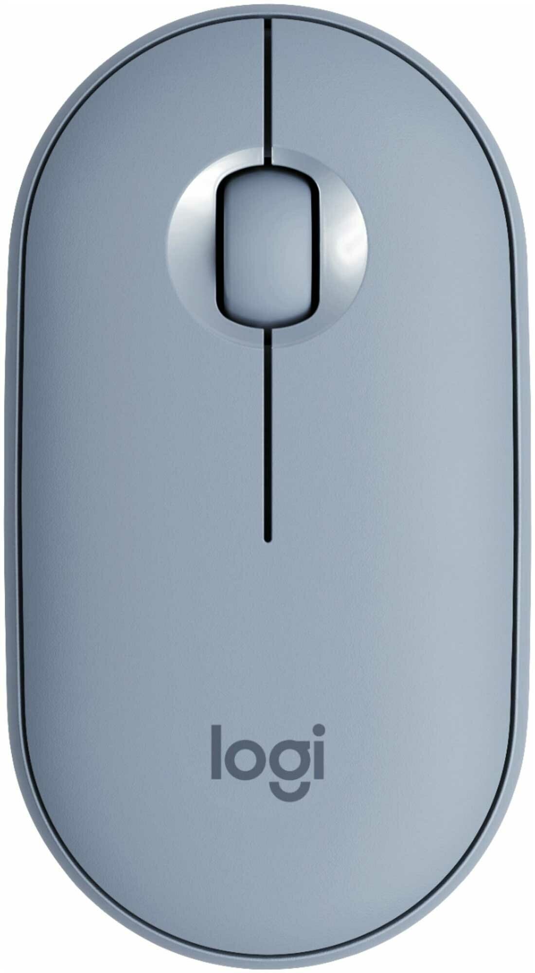 Мышь Logitech M350 Blue Grey (910-005719)