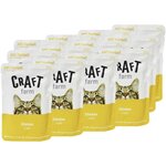 Корм для кошек CRAFT FARM для выведения шерсти, курица в желе пауч 85г (упаковка - 12 шт) - изображение