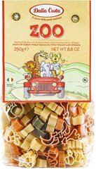 Макаронные изделия Dalla Costa Зоопарк, Фигурные со шпинатом и томатами, 250 г