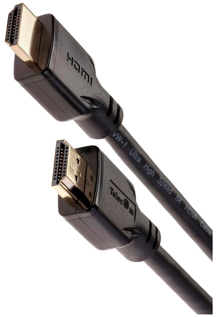 Кабель HDMI 19M/M,ver. 2.1, 8K@60 Hz 3m Telecom <TCG255-3M> VCOM Кабель Telecom HDMI (m)/HDMI (m) - 3 м (TCG255-3M) - фото №9