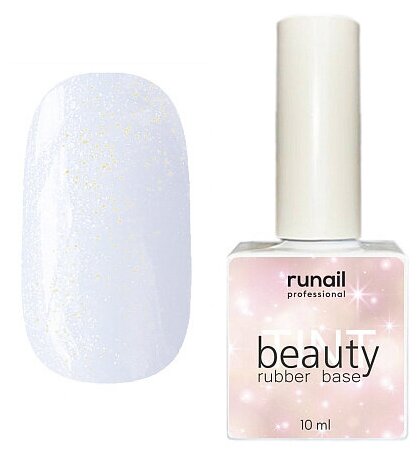 Каучуковая цветная база beautyTINT, 10 мл (shimmer) №6836 Runail Professional